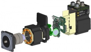 Geïntegreerde stappenmotoren van JVL - Rotero