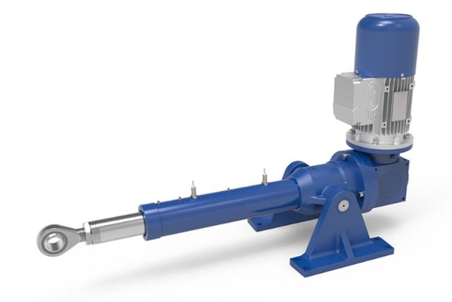 In-line modulair ontwerp lineaire type ILA- A serie actuatoren alternatief voor hydraulische cilinders