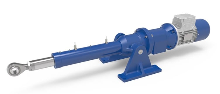 In-line modulair ontwerp lineaire type ILA- A serie actuatoren alternatief voor hydraulische cilinders