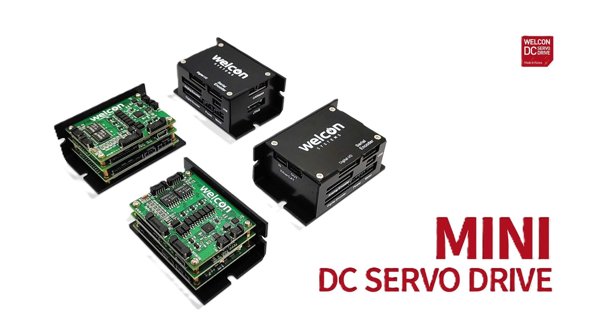 Mini DC-BLDC servodrive