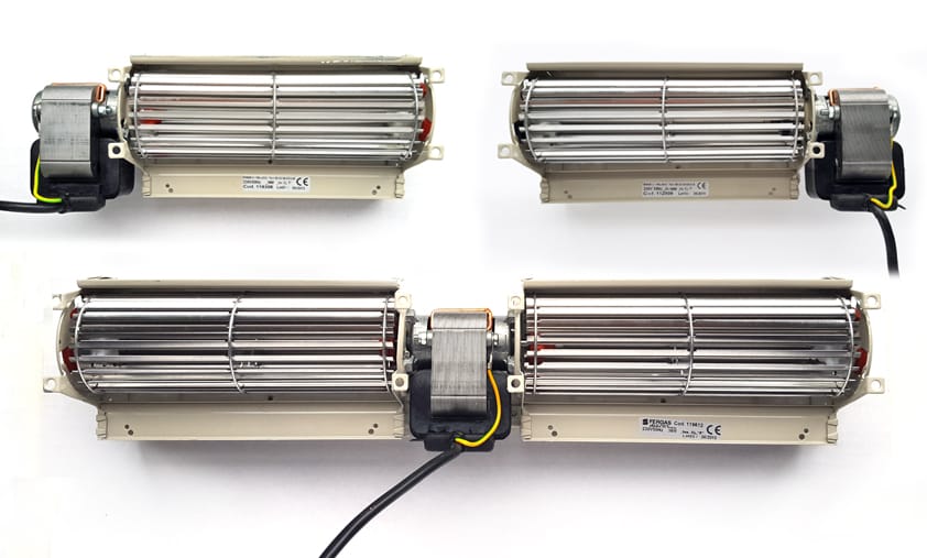 Walsventilatoren met dubbele trommel